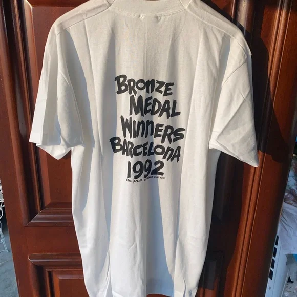 Vintage 1992 Grateful Dead Lithuania Olympic Basketball Tshirt Made In The U.S.A